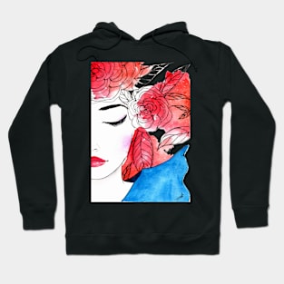 Roses Red Hoodie